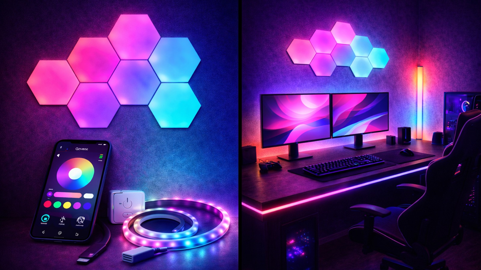 Nanoleaf Shapes Hexagons Starter Kit (9 panels)