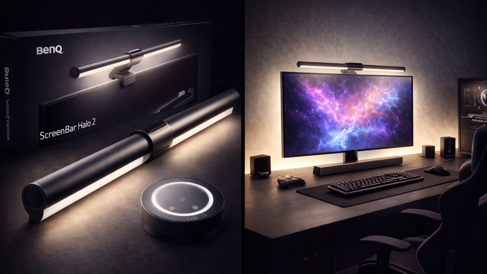 BenQ ScreenBar Halo 2 (monitor light bar)